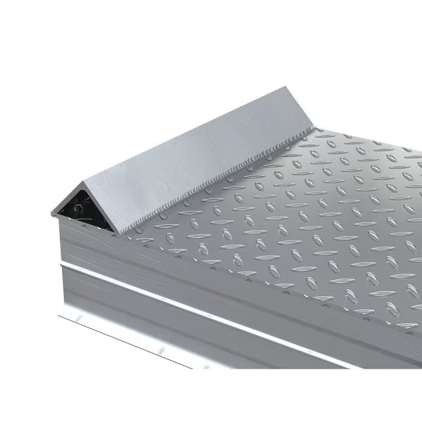 ALUM TREAD WHL RISER W/ ROLL OF GUARD 66X18X10, Vestil, Mfr#: ATWR-ROG-18-10-66